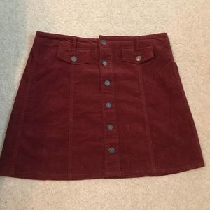 New Mossimo corduroy skirt